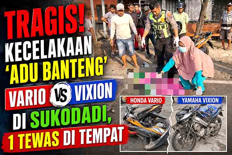 Tragedi Kecelakaan Vario Vs Vixion