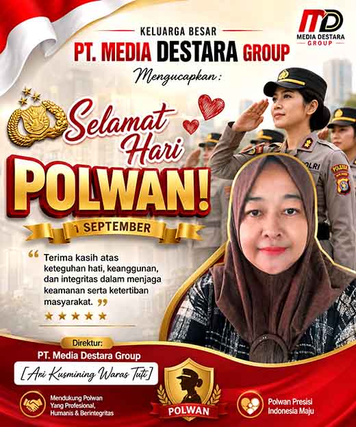 Ucapan Selamat Hari Polwan Indonesia