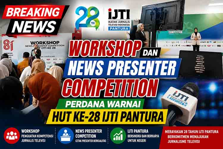 Workshop dan News Presenter Competition Perdana Warnai HUT ke 28 IJTI Pantura