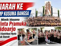 Wabup Mimik Pimpin Ziarah Makam Pahlawan, Teguhkan Semangat Pengabdian di Hari Pramuka ke-65