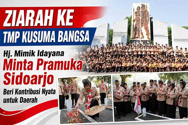 Ziarah Pramuka ke TMP Kusuma Bangsa