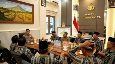 AKBP Wisnu Komunikasi Intensif Jadi Kunci Cegah Konflik Sosial dan Perkuat Toleransi di Kota Kediri