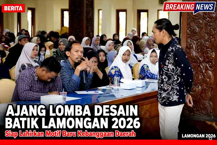 Ajang Lomba Desain Batik Lamongan 2026 Siap Lahirkan Motif Baru Kebanggaan Daerah