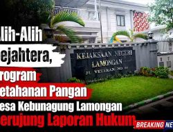 Alih-Alih Sejahtera, Program Ketahanan Pangan Desa Kebunagung Lamongan Berujung Laporan Hukum