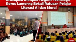 Antisipasi Dampak Negatif Teknologi, Polres Lamongan Bekali Ratusan Pelajar Literasi AI dan Moral