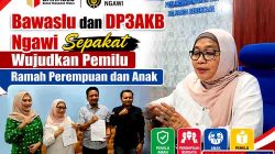 Bawaslu dan DP3AKB Ngawi Sepakat Wujudkan Pemilu Ramah Perempuan dan Anak