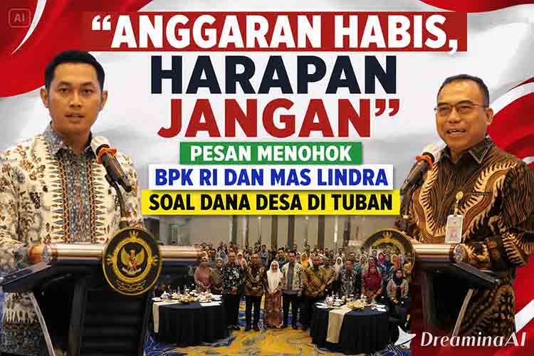 Bupati Tuban Mas Lindra Pengawasan Dana Desa Bukan Penghambat, Tapi Pagar Pembangunan