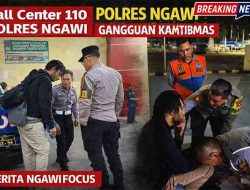 Respons Kilat Call Center 110, Polres Ngawi Amankan Penumpang Bikin Onar di Terminal Kertonegoro