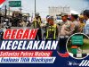 Cegah Kecelakaan, Satlantas Polres Malang Evaluasi Titik BlackspotPindah ke Tempat Sampah