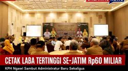 Cetak Laba Tertinggi Se-Jatim Rp60 Miliar, KPH Ngawi Sambut Administratur Baru Sekaligus Perkuat Sinergi Ekonomi Kreatif