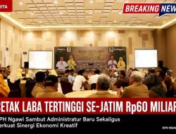 Cetak Laba Tertinggi Se-Jatim Rp60 Miliar, KPH Ngawi Sambut Administratur Baru Sekaligus Perkuat Sinergi Ekonomi Kreatif
