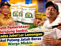 Dalih Pemerataan, Aparatur Desa Jubel Lor Lamongan Nekat Sunat Jatah Beras KPM