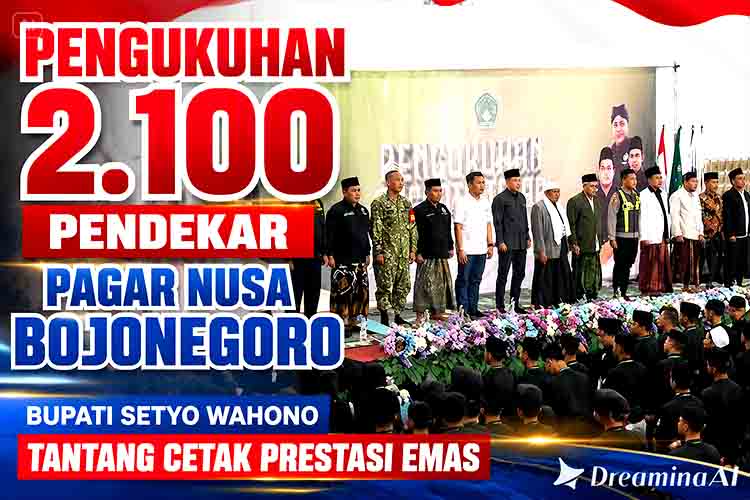 Di Hadapan 2.100 Pendekar Pagar Nusa, Bupati Bojonegoro Tegaskan Peran Vital Menjaga NKRI