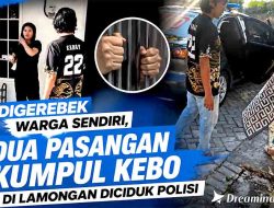 Digerebek Warga Sendiri, Dua Pasangan Kumpul Kebo di Lamongan Diciduk Polisi