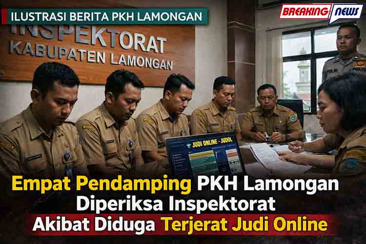 Empat Pendamping PKH Lamongan Diperiksa Inspektorat Akibat Diduga Terjerat Judi Online