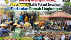 Gandeng Polbangtan Malang, BPP Geneng Latih Petani Terapkan Pertanian Ramah Lingkungan