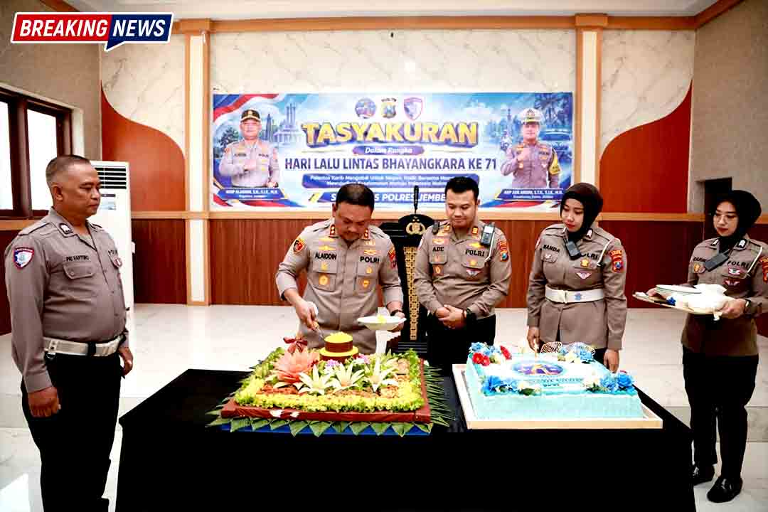 Hari Lalu Lintas Bhayangkara ke 71, Polres Jember Perkuat Sinergi dan Transformasi Pelayanan Prima
