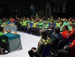Polres Bojonegoro Perkuat Sinergi Harkamtibmas, Gelar Doa Bersama Komunitas Ojol
