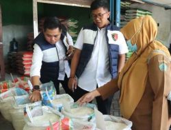 Satgas Pangan Polresta Sidoarjo Sidak Pasar, Pastikan Pasokan Bahan Pokok Aman dan Stabil