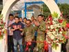 Kapolres Kediri Dampingi Dandim 0809/Kediri Resmikan Lapangan Bola Voli Sparta Muda