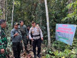 Polres Malang Gencarkan Deteksi Dini Karhutla, Sisir Area BKPH Sengguruh di Bantur