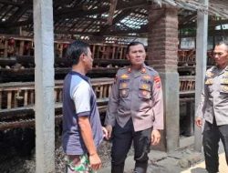 Jaga Produksi Telur, Polsek Kandat Bina Peternak Dukung Ketahanan Pangan