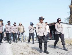 Cegah Karhutla, Polres Kediri Siagakan Ratusan Personel Gabungan di Lereng Kelud