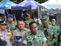 Peringati HUT Ke-81 TNI, Kodim 0809/Kediri Gelar Bazar dan UMKM di Kabupaten Kediri