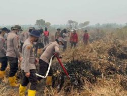 Polda Jambi Gunakan 1.400 Liter Cairan X-Fire untuk Percepat Penanganan Karhutla di Taman Nasional Berbak