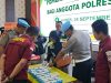 Komitmen Bersih dari Narkoba, Seluruh Personel yang Diperiksa Hasilnya Negatif