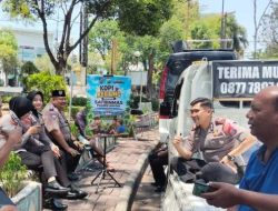 Polres Gresik Gencarkan Inovasi Kopi Keliling, Bangun Kedekatan dengan Warga Ajak Jaga Kamtibmas