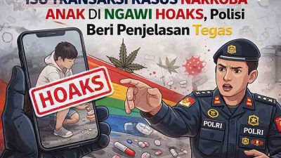 Isu Transaksi Kasus Narkoba Anak di Ngawi Hoaks, Polisi Beri Penjelasan Tegas MDN
