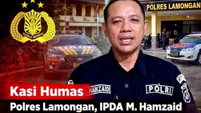 Kasi Humas Polres Lamongan IPDA M. Hamzaid
