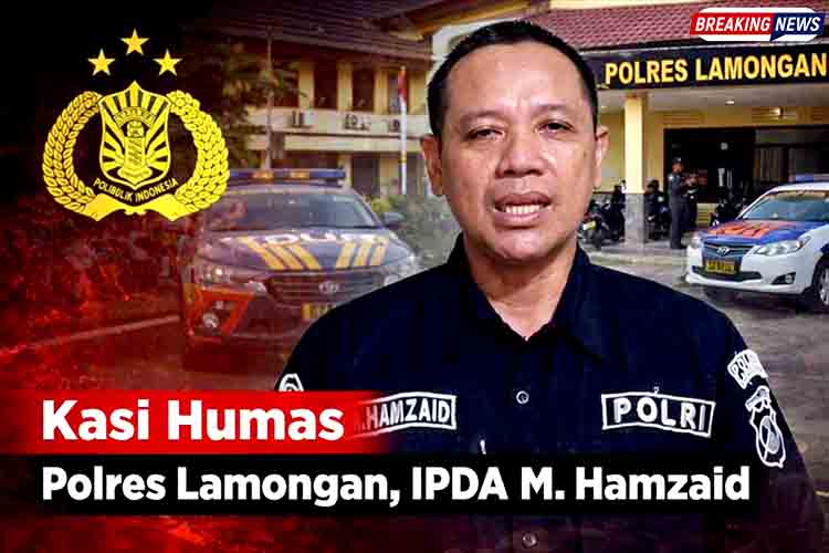 Kasi Humas Polres Lamongan IPDA M. Hamzaid
