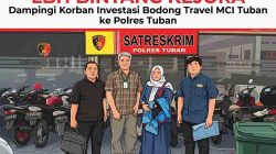 LBH Bintang Kejora Dampingi Korban Investasi Bodong Travel MCI Tuban ke Polres Tuban