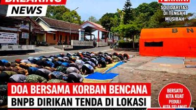 Lereng Lawu Membara Ditekan Doa, Warga dan Aparat Gelar Salat Istisqa di Ngawi