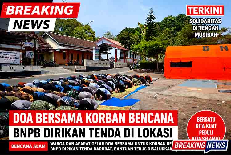 Lereng Lawu Membara Ditekan Doa, Warga dan Aparat Gelar Salat Istisqa di Ngawi