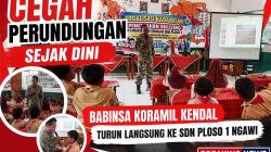 Mental Anak Terancam, Babinsa Kendal Tegaskan Pentingnya Stop Bullying di SDN Ploso