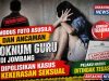 Modus Foto Asusila dan Ancaman, Oknum Guru di Jombang Dipolisikan Kasus Kekerasan Seksual