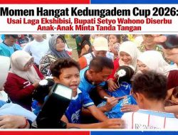 Bupati Setyo Wahono Ikut Merumput, Final Kedungadem Cup 2026 Sedot Perhatian Ribuan Warga Bojonegoro
