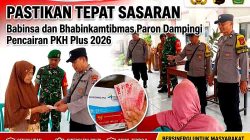 Kawal Bantuan Pemerintah, Sinergi TNI-Polri di Paron Pastikan Penyaluran PKH Plus Tahap III Aman