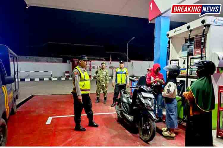 Pastikan Wilayah Aman, Koramil dan Polsek Kendal Sisir Sejumlah Objek Vital