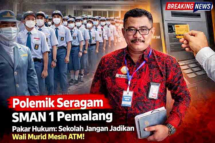 Polemik Seragam SMAN 1 Pemalang, Pakar Hukum Sekolah Jangan Jadikan Wali Murid Mesin ATM!