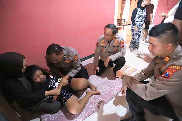 Polres Gresik Beri Pendampingan Anak 14 Tahun yang Alami Trauma, Berharap Kembali Sekolah