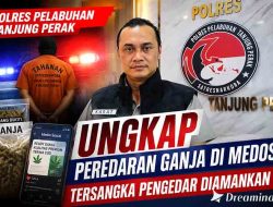 Polres Pelabuhan Tanjung Perak Ungkap Peredaran Ganja di Medos, Tersangka Pengedar Diamankan
