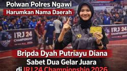 Polwan Polres Ngawi Harumkan Nama Daerah, Bripda Dyah Putriayu Diana Sabet Dua Gelar Juara di IRJ 24 Championship