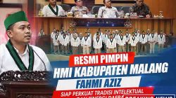 Resmi Pimpin HMI Kabupaten Malang, Fahmi Aziz Siap Perkuat Tradisi Intelektual dan Sinergi Daerah