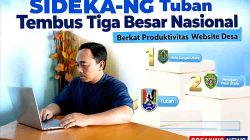 SIDEKA-NG Tuban Tembus Tiga Besar Nasional Berkat Produktivitas Website Desa