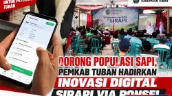 SIRAPI Tuban, Digitalisasi Peternakan, DKP2P Tuban, Inovasi Sapi Potong, Kesehatan Reproduksi Sapi