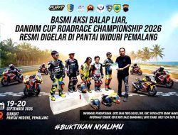 Semarak HUT TNI Ke-81, Sirkuit Pantai Widuri Pemalang Jadi Tuan Rumah Dandim Cup Roadrace Championship 2026